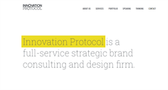 Desktop Screenshot of innovationprotocol.com